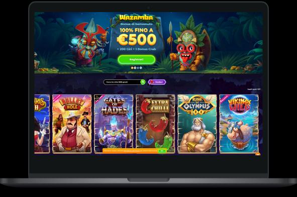 Wazamba Casino Desktop